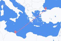 Flyreiser fra Misurata, til Istanbul
