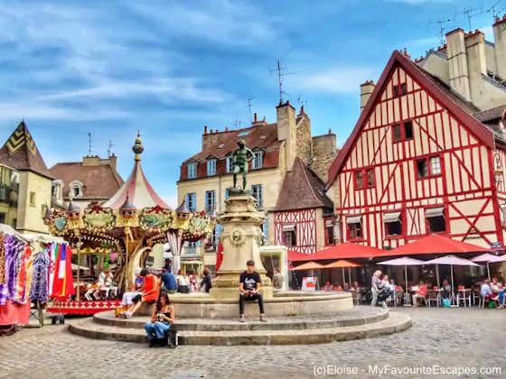 Photo of Place Francois Rude in Dijon ,France.