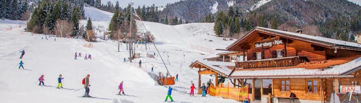photo of Steckenberg ski resort in Unterammergau, Bavaria, Germany.