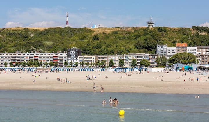 the beach at Boulogne sur mer in France