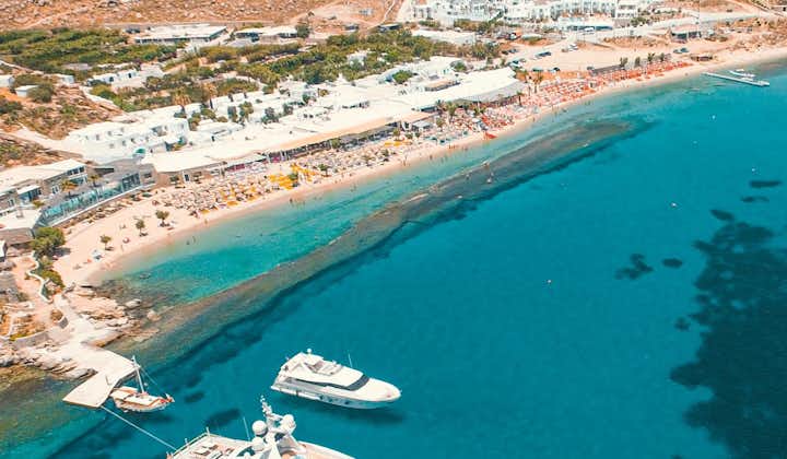 Paradise Beach, Mykonos Regional Unit, South Aegean, Aegean, Greece