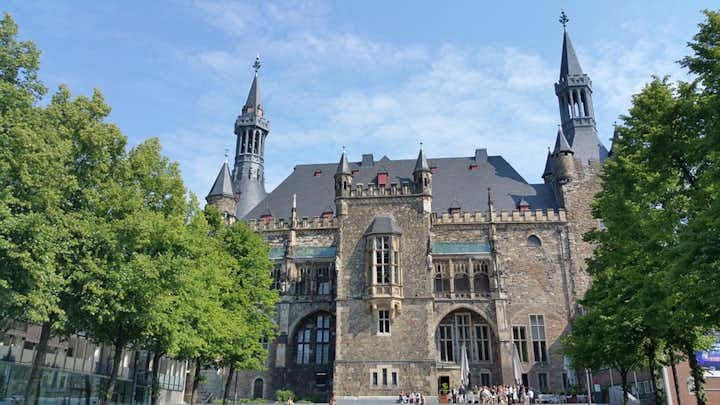 Photo of City Hall in Aachen in Germany by Waldo Miguez