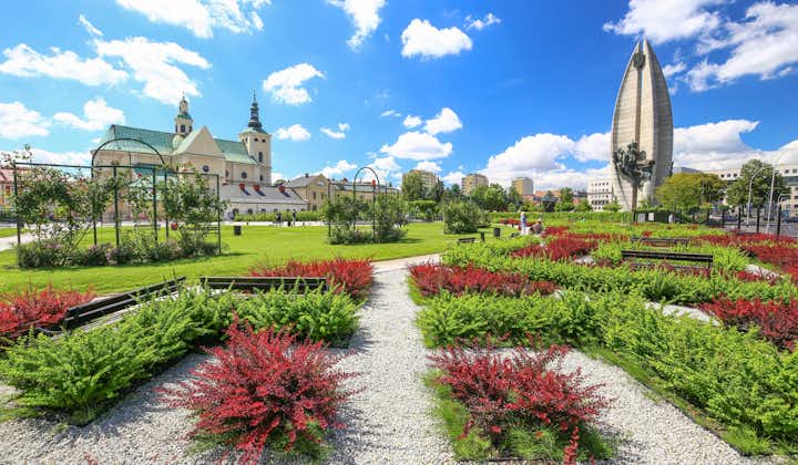 Photo of Rzeszow Public garden in the city center.