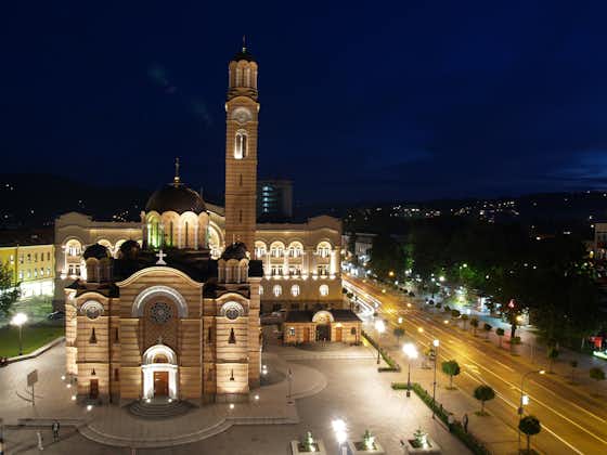 Cathedral of Christ the Saviour, Banja Luka. Bosnia and Herzegovina