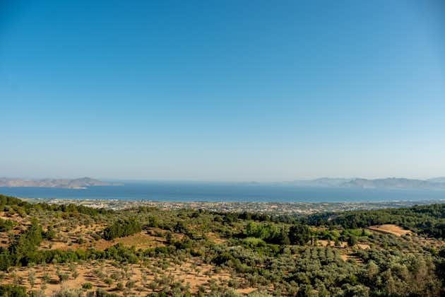 Photo of view towards Zipari on Kos, Greece.