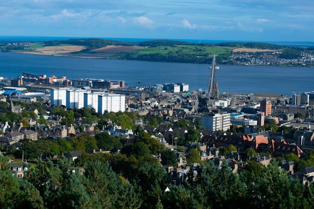 Photo of Dundee City Sky View from Dundee Law, Scotland UK.