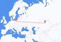 Flyrejser fra Nur-Sultan til Bydgoszcz