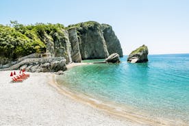 photo of a beautiful panorama view of Bečići is a town in the municipality of Budva, Montenegro.