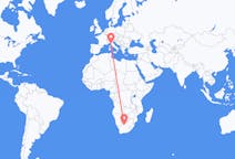 Flyreiser fra Dingleton, Sør-Afrika til Pisa, Italia