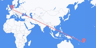 Flyreiser fra Fiji til Nederland
