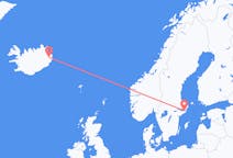 Flights from Egilsstaðir to Stockholm