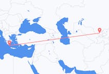 우즈베키스탄 타슈켄트에서 출발해 그리스 키테라에게(으)로 가는 항공편