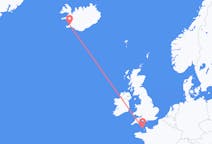 Flyrejser fra Guernsey til Reykjavík