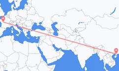 Flyreiser fra Zhanjiang, Kina til Poitiers, Frankrike