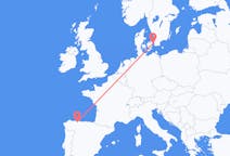 Flights from Santiago del Monte to Copenhagen