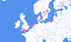 Vluchten van Norrköping naar Guernsey