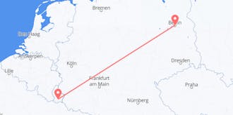 Lennot Luxemburgista Saksaan