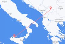 Flyreiser fra Priština, til Palermo
