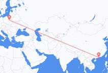 Flyreiser fra Macau, til Warszawa