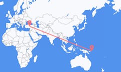 Flyreiser fra Buka, Papua Ny-Guinea til Kayseri, Tyrkia