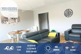 Appartement lumineux à 300m de la mer