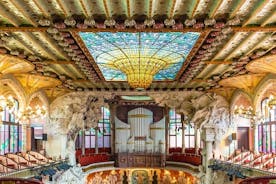 Ingresso para o Palau de la Musica Catalana com audioguia
