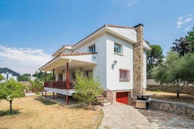 Casa Hortensia. Barbacoa en Robledo de Chavela