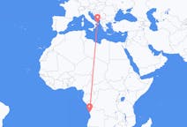 Flyreiser fra Luanda, til Brindisi