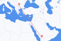 Vols de Najran pour Sofia