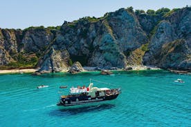 Tur til Costa degli Dei med båd, 3 timer med aperitif inkluderet