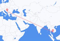 Vuelos de Provincia de Sihanoukville a Sarajevo