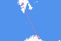 Flyrejser fra Svalbard til Vadsø