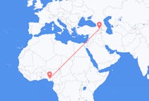 Flyrejser fra Asaba, Nigeria til Iğdır, Tyrkiet
