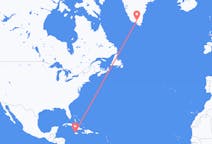 Flyrejser fra Montego Bay til Narsarsuaq