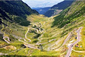 Visite en vélo électrique de l'autoroute Transfagarasan et du lac Balea