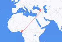 Flyrejser fra Malabo, Ækvatorialguinea til Siirt, Tyrkiet