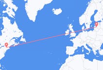 Flyrejser fra Albany til Riga