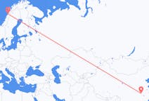 Flights from Wuhan to Bodø