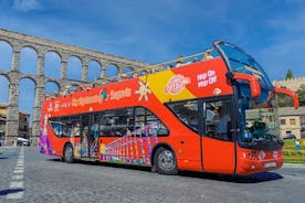 Excursão turística em ônibus panorâmico pela cidade de Segóvia