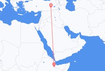 Flyrejser fra jijiga, Etiopien til Batman, Tyrkiet