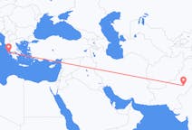 Flyreiser fra Multan, til Kefallinia