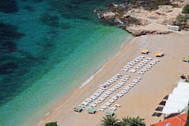 Split city beaches aerial view, Croatia.