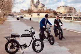 Privat parisisk elcykeltur med video