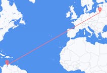 Flyreiser fra Maracaibo, til Vilnius