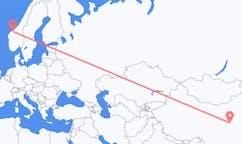 Рейсы из Юньчэна, Китай в Молде, Норвегия