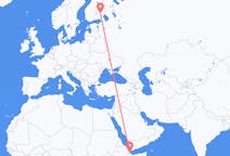Flyrejser fra Balbala, Djibouti til Savonlinna, Finland