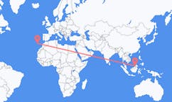 Рейсы из Лимбанга, Малайзия в Порто Санто, Португалия