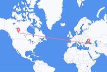 Flyrejser fra Fort McMurray, Canada til Sinop, Tyrkiet