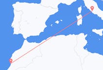 Flyreiser fra Agadir, til Roma