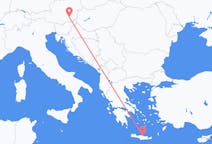Flights from Heraklion to Graz